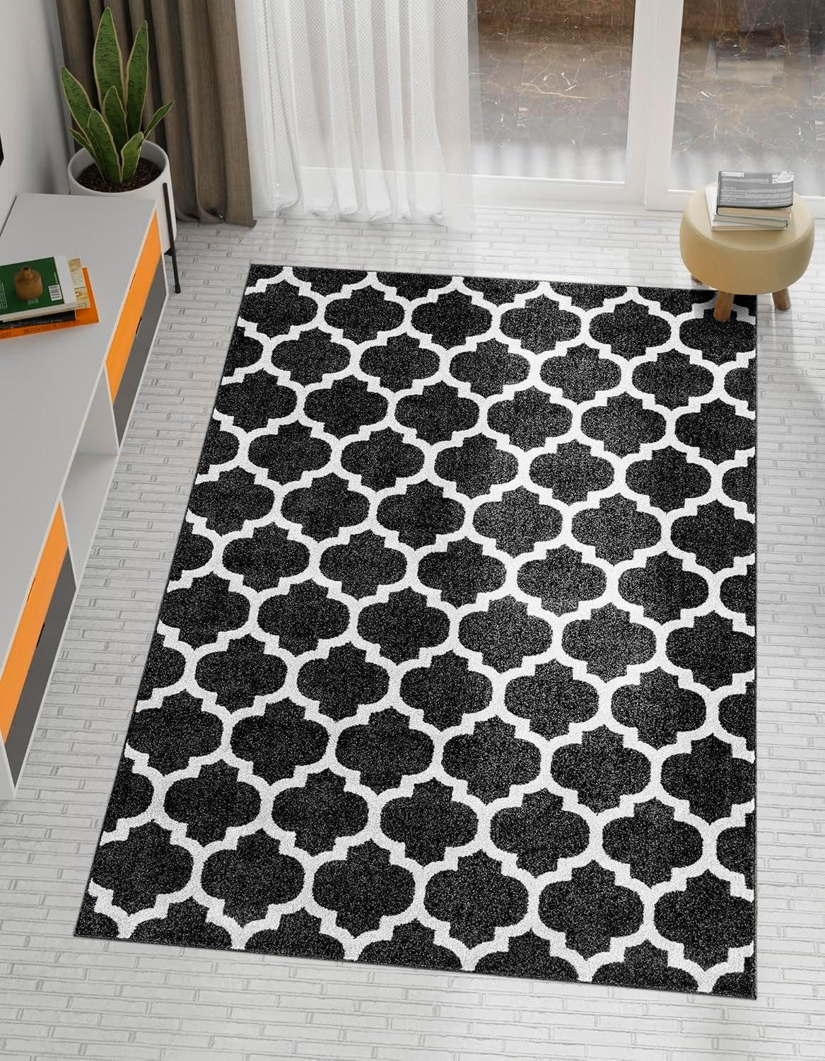 ONASAR Moroccan Geometric Rugs for Living Room Bedroom Home Indoor